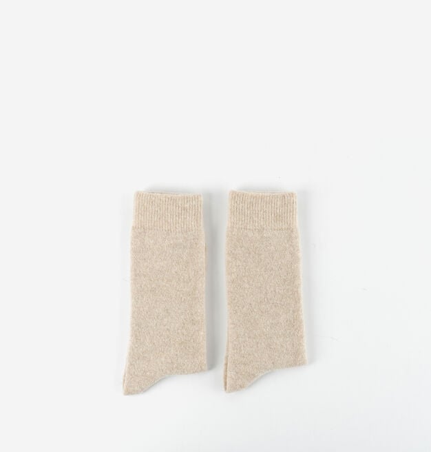 PLAIN WOOL-SOCK