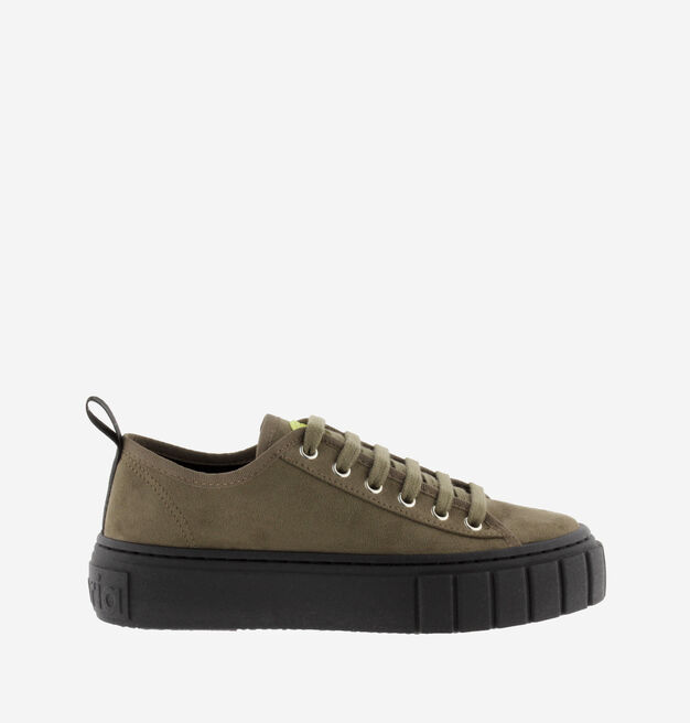 ABRIL RECYCLED FAUX SUEDE SNEAKERS