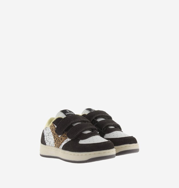 TIEMPO STRAPS GLITTER & SPLIT LEATHER
