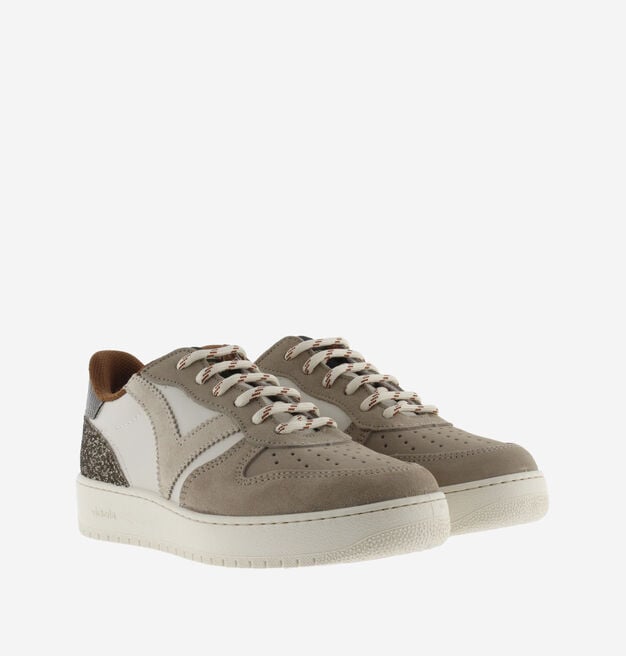 MADRID FAUX LEATHER/SUEDE & GLITTER