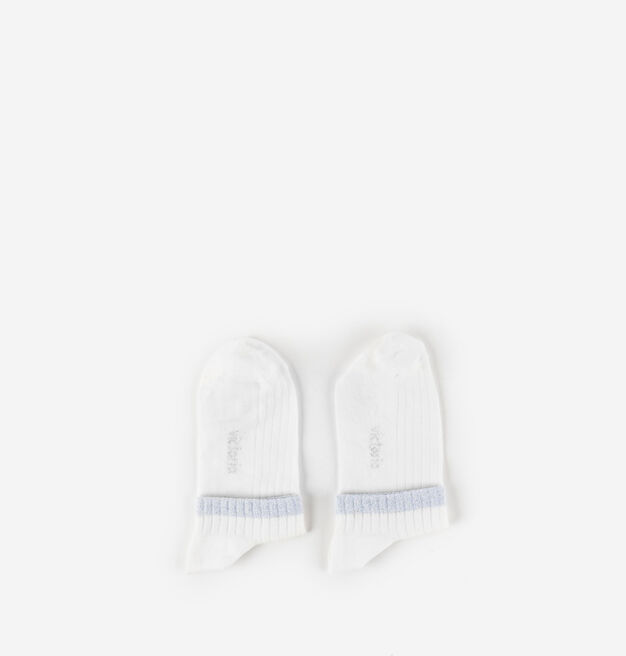 CHAUSSETTE COTON & LUREX