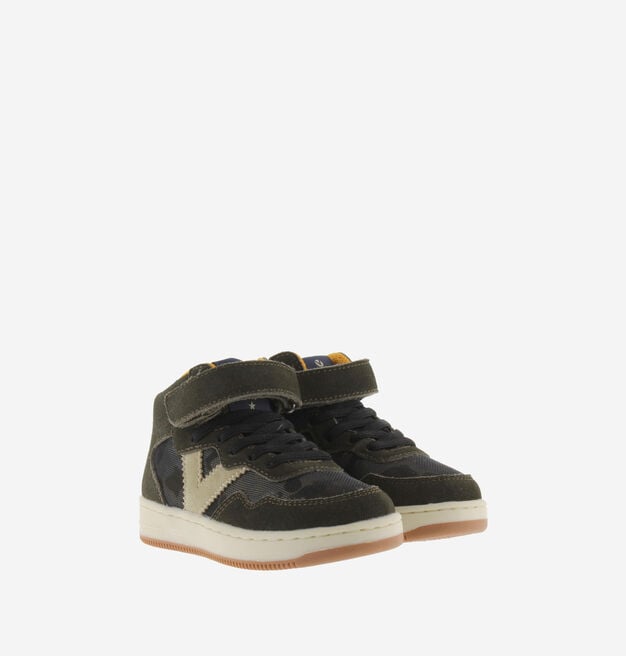 TIEMPO STRAP SPLIT LEATHER MID BOOT
