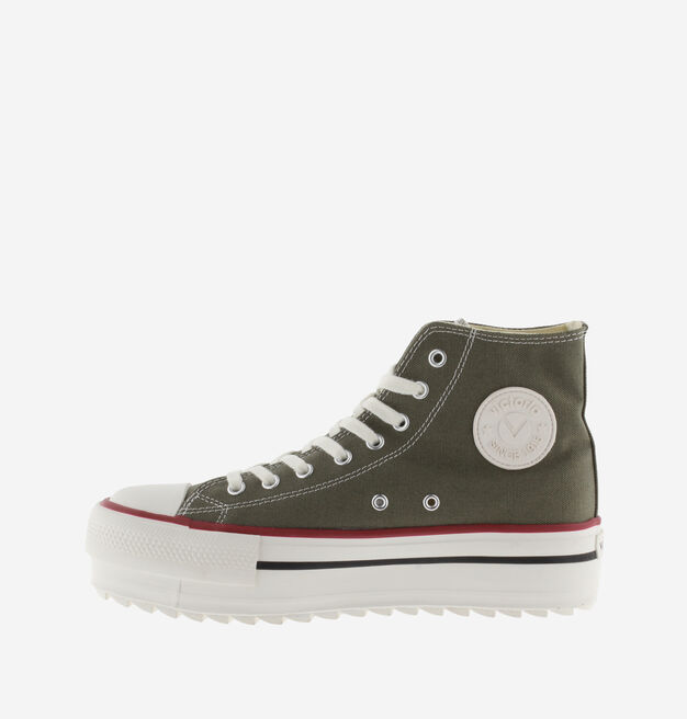 TRIBU DOBLE CANVAS MID BOOT