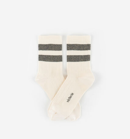 COTTON LUREX SOCK