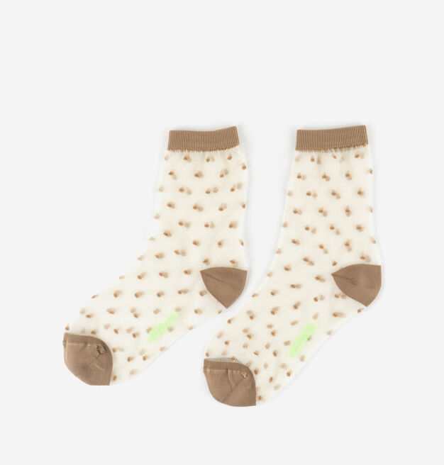 TRANSPARENT SOCK DOTS