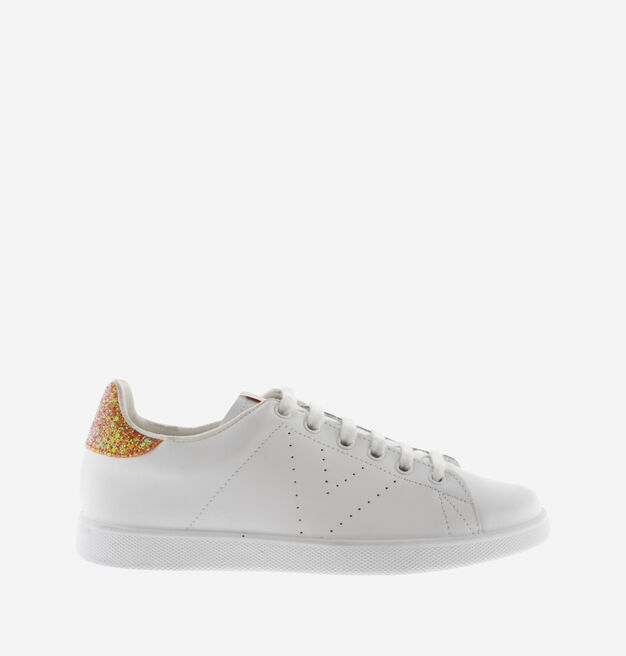 TENIS PIEL & GLITTER