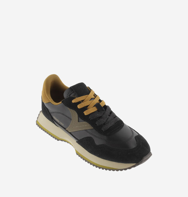 COSMOS METAL NYLON & SUEDE