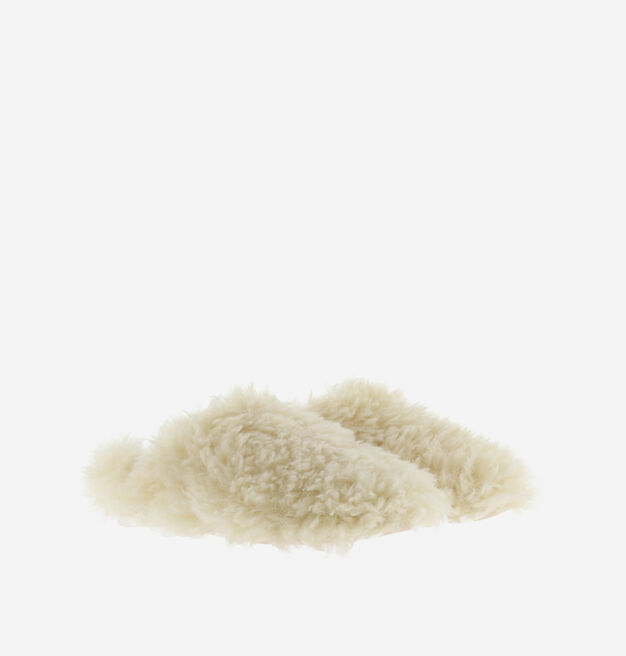 NORTE THICK FUR SLIPPERS