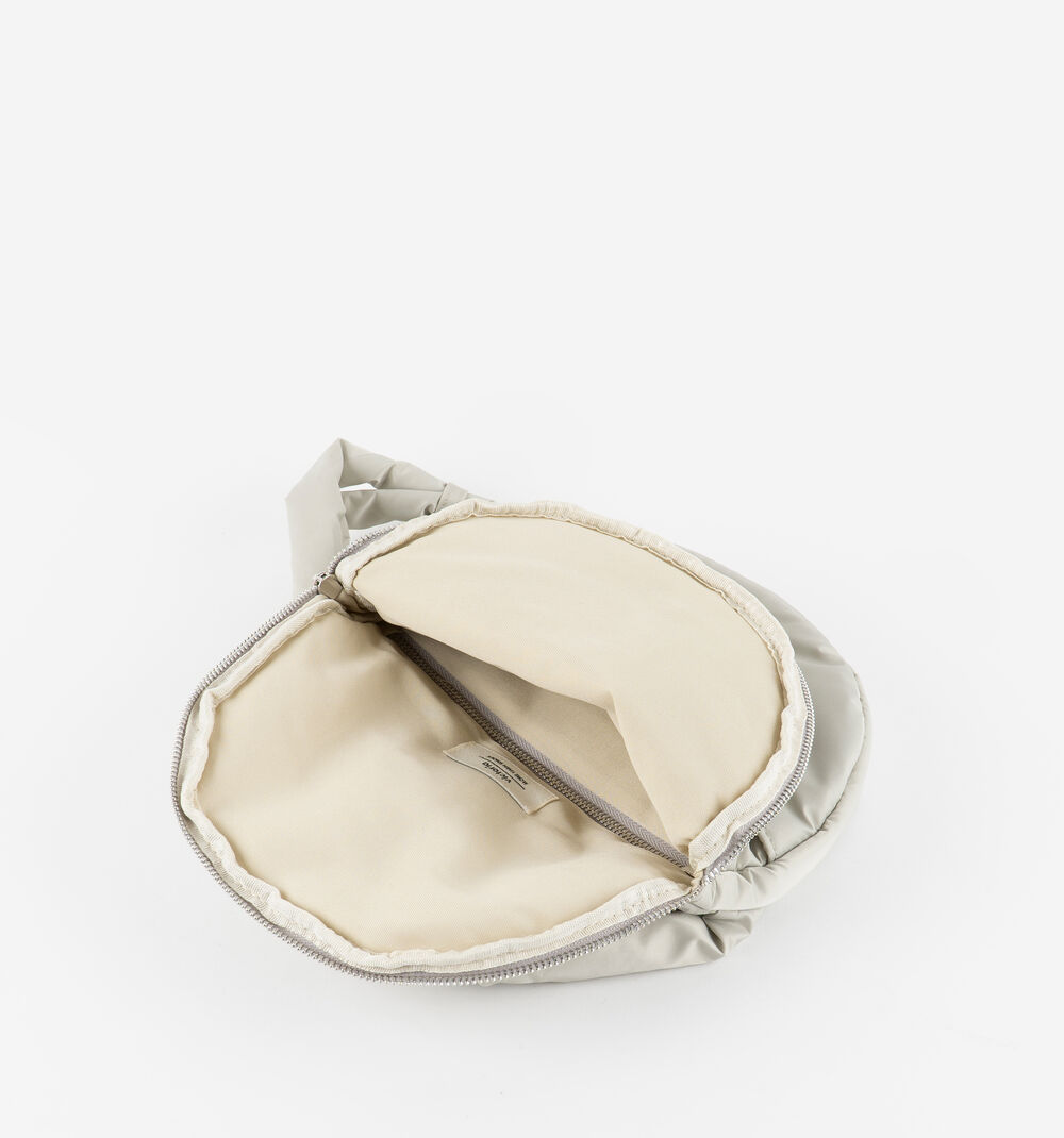 Borsa A Mezzaluna Donna In Nylon Con Tracolla Regolabile – 34x22x9 Cm, Tante Tasche, Versatile E Pratica