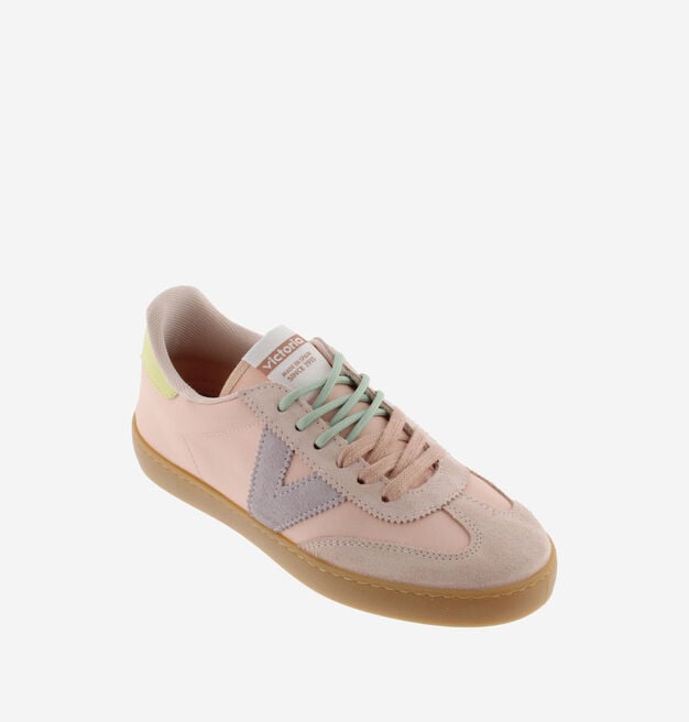 BERL&Iacute;N CICLISTA MULTICOLOURED NYLON & SUEDE