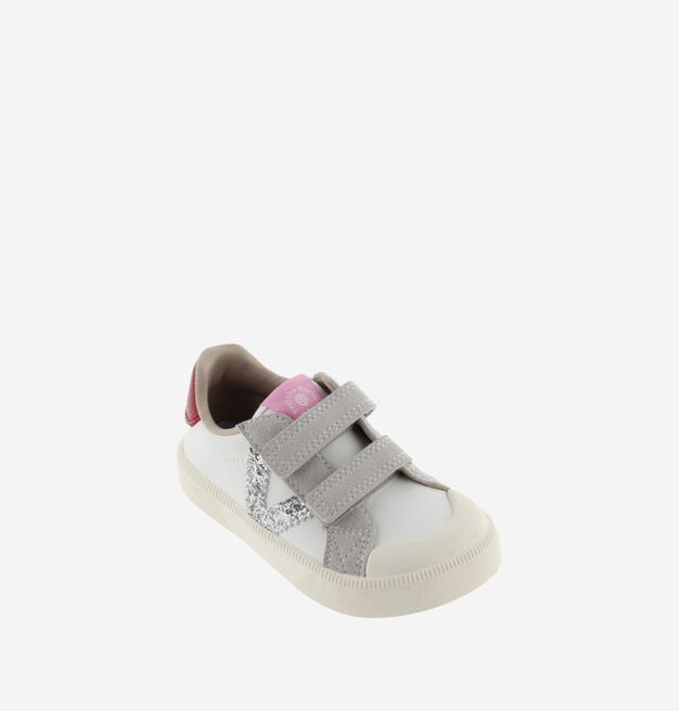 OLIVER STRAPS BAREFOOT LEATHER EFFECT & CONTRAST