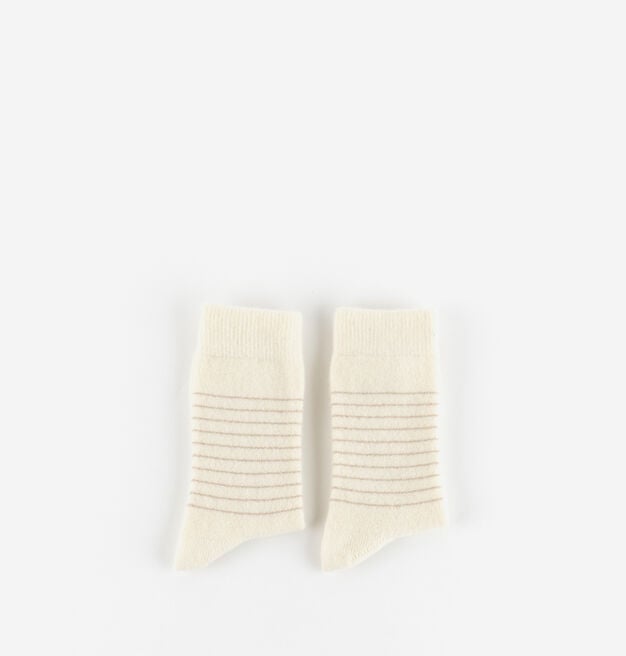 CALZINO CASHMERE LUREX LISCIO