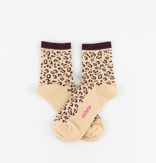 COTTON SOCK LEOPARD