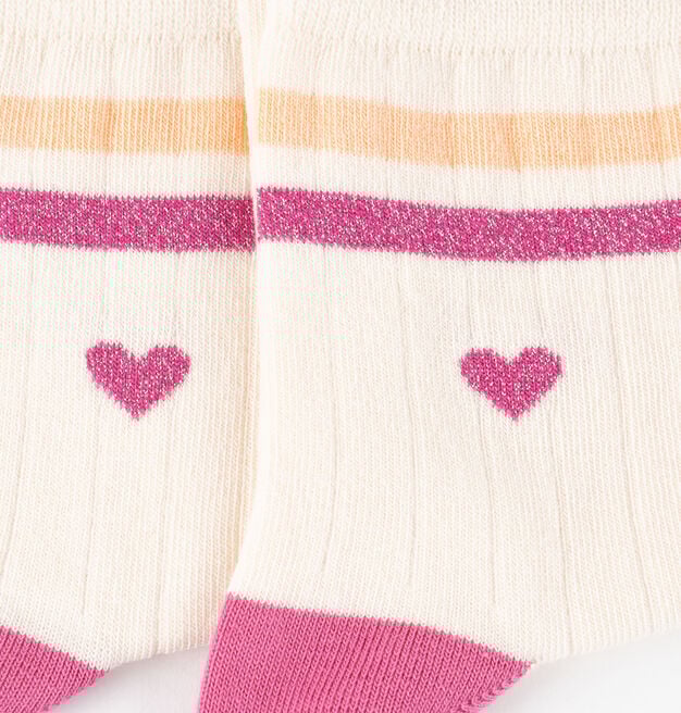 CHAUSSETTE COTON RAYURES