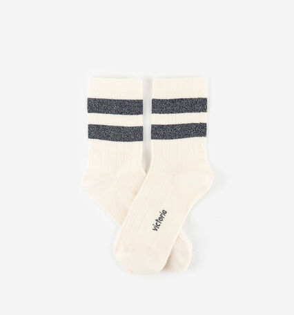 COTTON LUREX SOCK