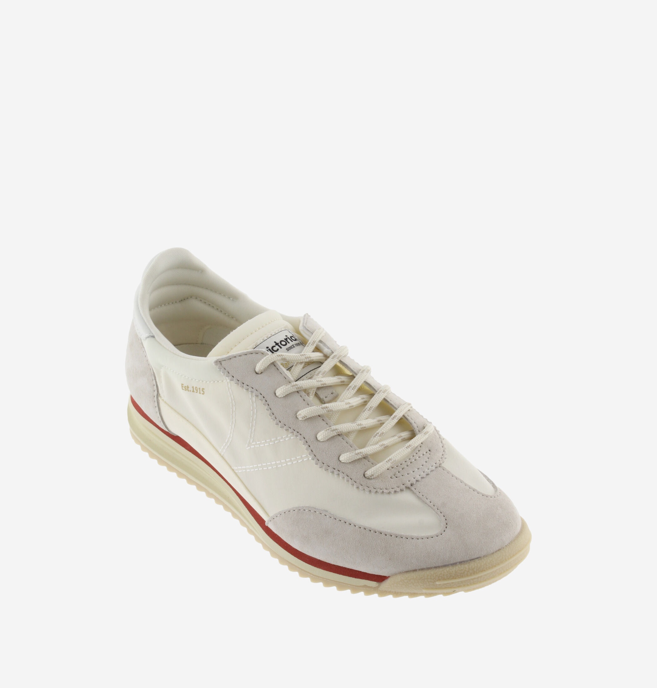 Victoria Saturno Suede & Nylon Trainers, Size Uk 3 in Green | UK