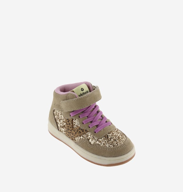 TIEMPO STRAP SPLIT LEATHER MID BOOT