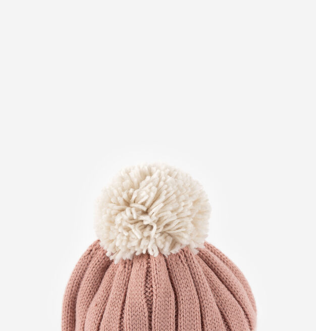 WOOLLEN HAT POM POM