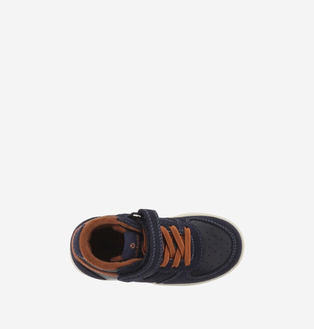 TIEMPO KLETTVERSCHLUSS STIEFELETTE LEDEREFFEKT/VELOURSLEDER & ELASTISCH