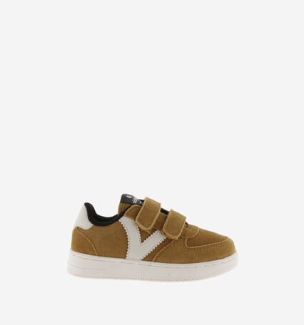 TIEMPO SPLIT LEATHER TRAINERS