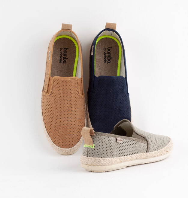ANDRÉ ELASTICS PERFORATED SUEDE