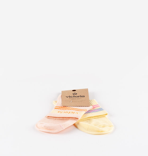 PASTEL & NEON COTTON SOCKS