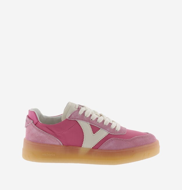 SEUL NYLON/WASHED SUEDE & CONTRAST