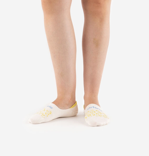 ANIMAL PRINT INVISIBLE PINKY SOCK