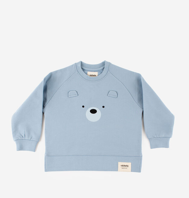 SWEATSHIRT BAUMWOLLE TIERE