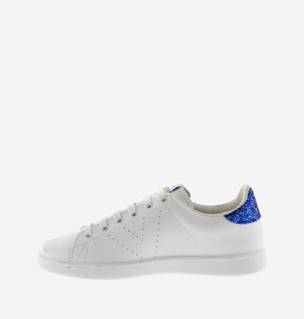 TENIS PIEL COBALTO