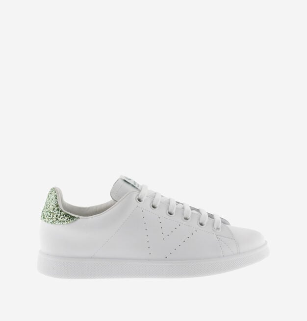 TENIS LEATHER & GLITTER