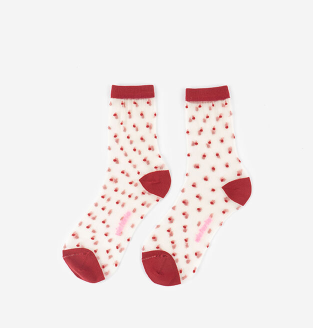 TRANSPARENT SOCK DOTS