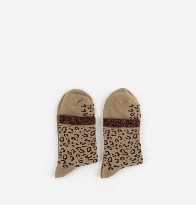 COTTON SOCK LEOPARD
