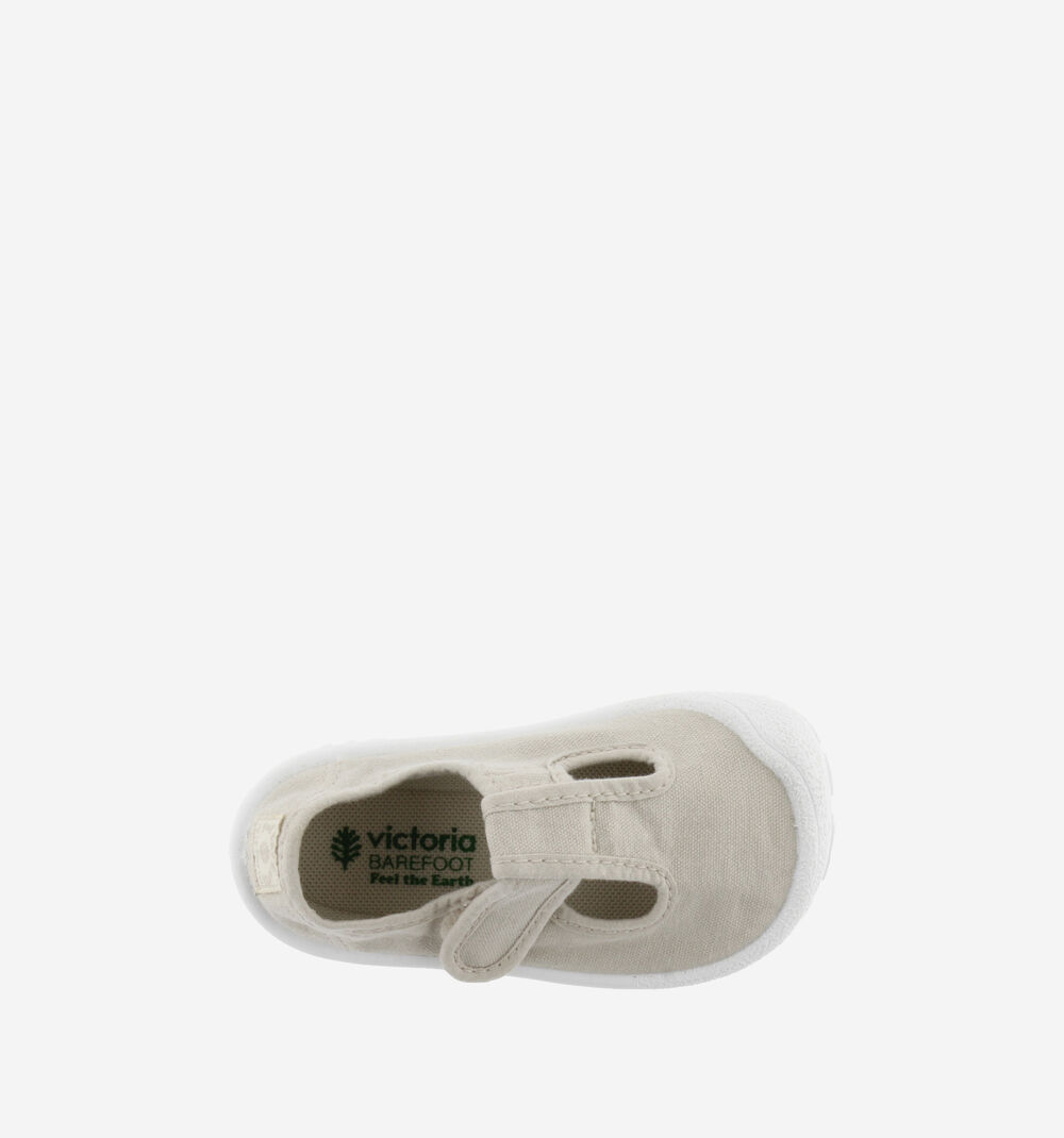 Victoria Sneaker Barefoot Olmo Tela DREC Donna - Lacci Colorati, Suola Vegetale, Made In Spain
