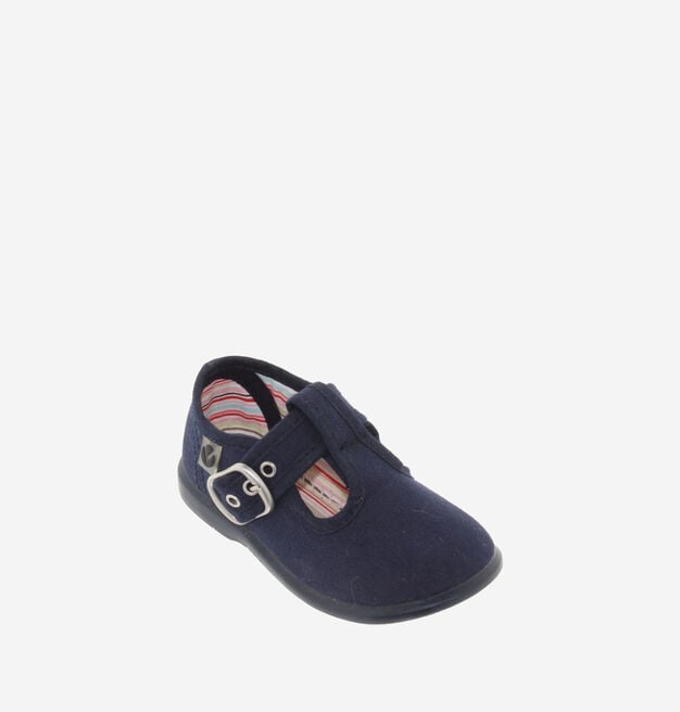 ALBA CANVAS BUCKLE MARY JANES