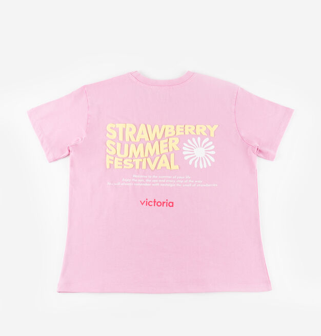 CAMISETA ALGODÓN STRAWBERRY