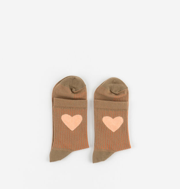 CALZINO COTONE CUORE