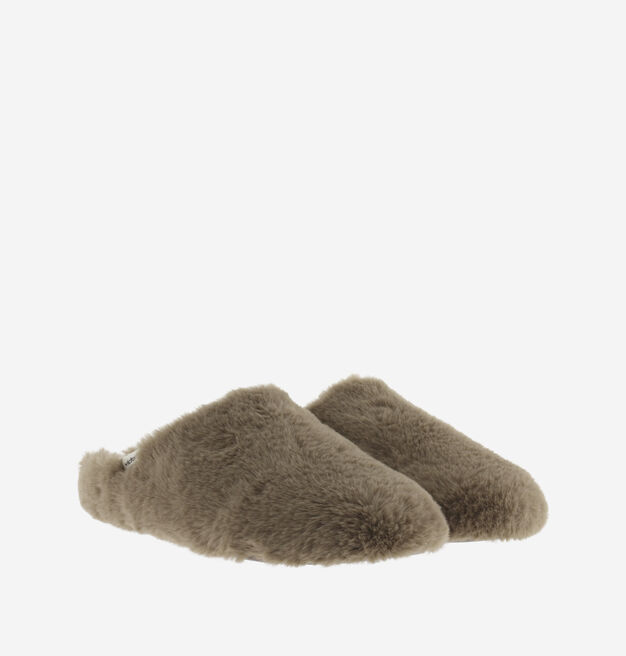 NORTE SOFT FUR SLIPPERS