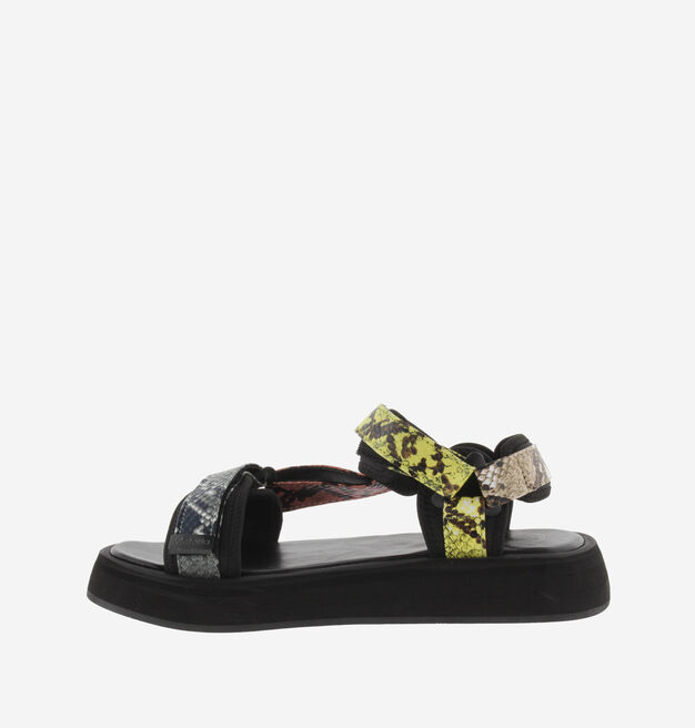 SAL SNAKE STRAPS SANDAL