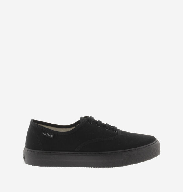 JUEGOS BLACK CANVAS SHOE