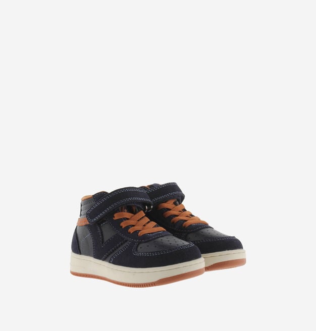 TIEMPO KLETTVERSCHLUSS STIEFELETTE LEDEREFFEKT/VELOURSLEDER & ELASTISCH