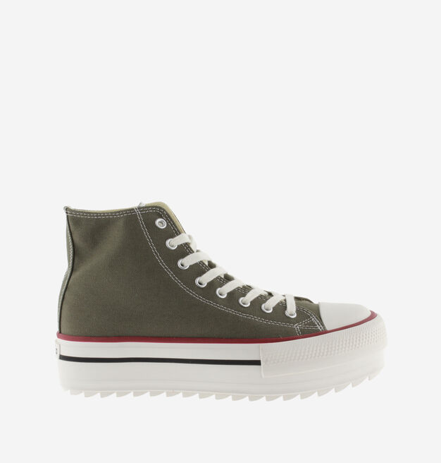 TRIBU DOBLE CANVAS MID BOOT