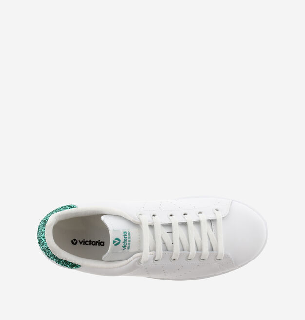 TENIS PIEL & GLITTER