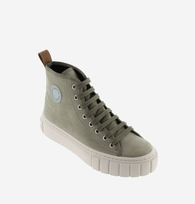 ABRIL RECYCLED FAUX SUEDE BOOT