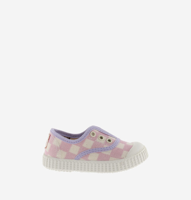 1915 INGLESA CHECKERED CANVAS PLIMSOLL