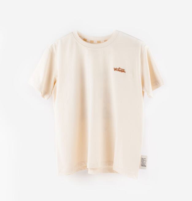 TEXTURED COTTON T-SHIRT