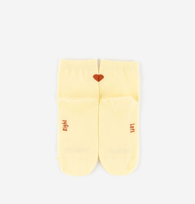 BAREFOOT COTTON SOCK HEART