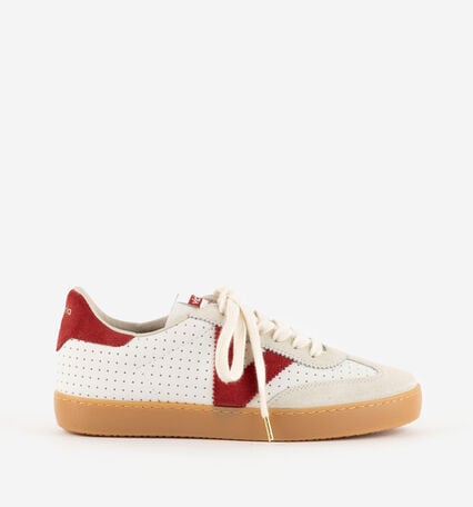 BERL&Iacute;N CICLISTA EFFET CUIR PERFOR&Eacute; & DAIM