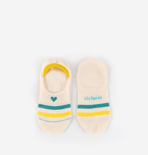 INVISIBLE PINKY SOCK HEART