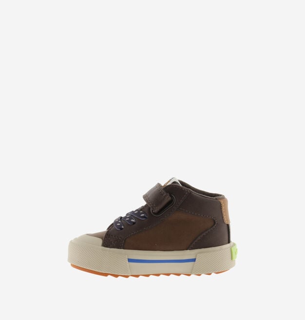 TRIBU KLETTVERSCHLUSS STIEFELETTE LEDEREFFEKT & ELASTISCH